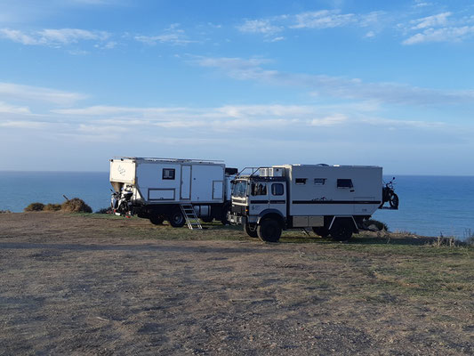 Punta Blanca, ein toller Stellplatz für Weltreisemobile