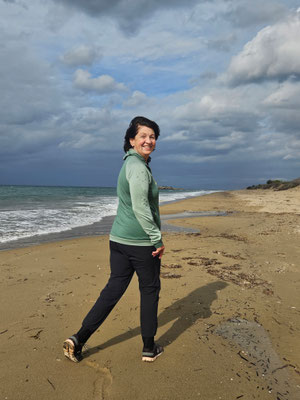 eine Strand-Läufer-in