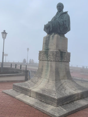 auch hier oben: Nebel