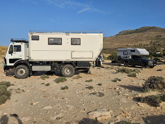 Gustav hat einen kleinen Nachbarn bekommen - ein Kuschel-Camper ;-)