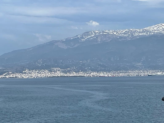 die Skyline von Patras