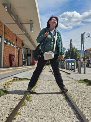 wie gesagt: Schmalspur, knapp 1 Meter breit