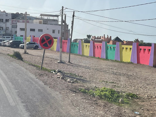 Anfahrt auf Agadir