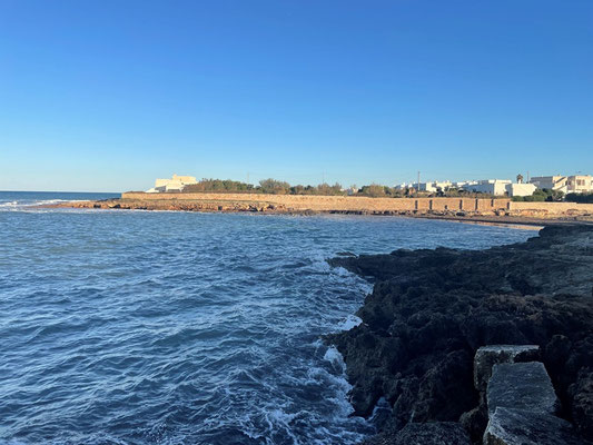 der Strand ist jedoch nicht zu verachten - aber es ist uns zu kühl