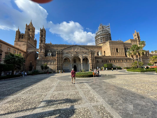 Die Kathedrale von Palermo, eines der Highlights der Tour