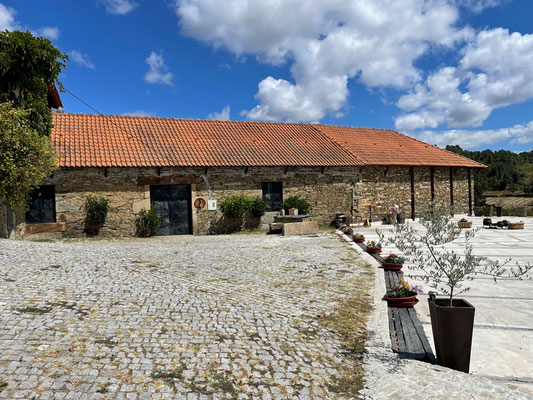 bei diesem Weinbauern wollten wir Wein und Olivenöl versuchen