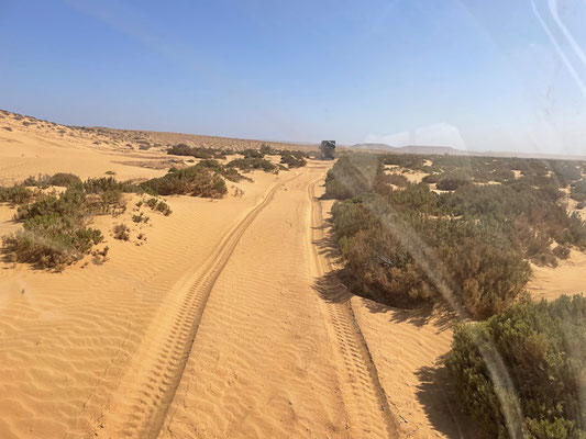 mit Sand zwischendurch