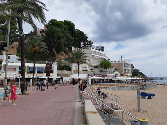 der Strand von Loret de Mar