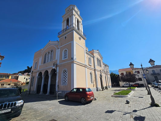 eine schöne griechisch-orthodoxe Kirche