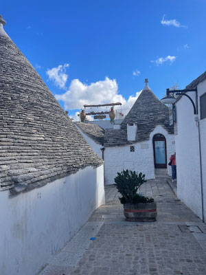 das ganze historische Zentrum ist auf diese Art gebaut