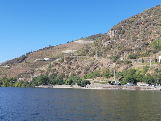 vom Wasser aus sehen die Hänge nochmals anders aus