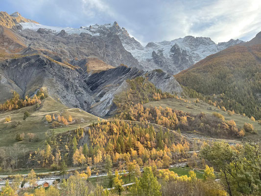 an den Farben der Blätter sieht man, dass wir mittlerweile im Herbst angekommen sind