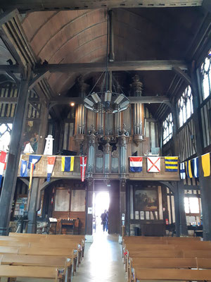 die berühmte Holzkirche von Honfleur