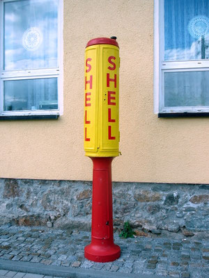 Bild: Seeligstadt Tanksäule Seeligstadt Erbgericht