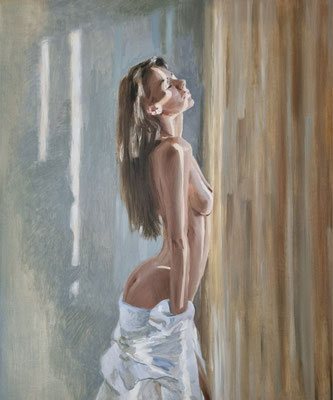 "Good Morning III"  60x50x2, Öl auf Leinwand