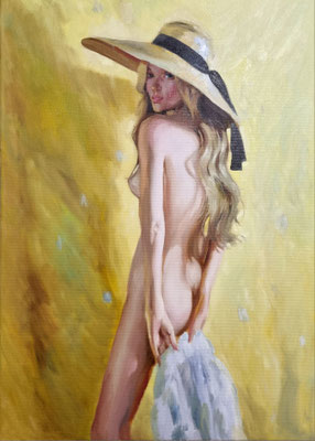 "Summertime" 70x50x2, Öl auf Leinwand