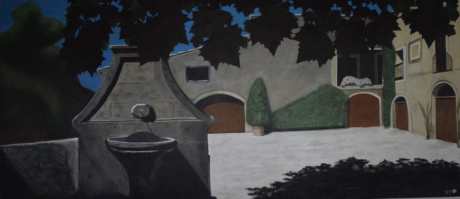 Provencalischer Innenhof
