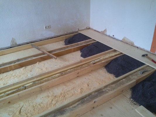 Neuaufbau von Unterböden - Bodenbeläge Ferenc Toth "Mit uns machen sie