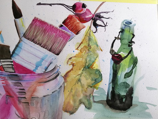 Aquarell Übung / 2023 
