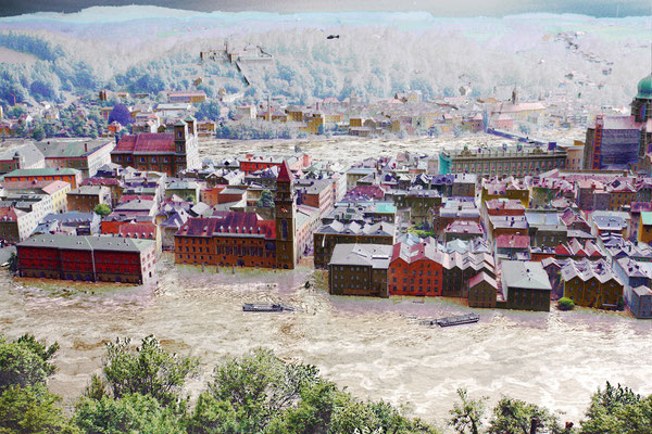 Passau Jahrhunderthochwasser 5 jk-