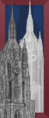Dom 07 rot+sw+sw / 2018 / UNIKAT / 11.200 x 4.700 pix