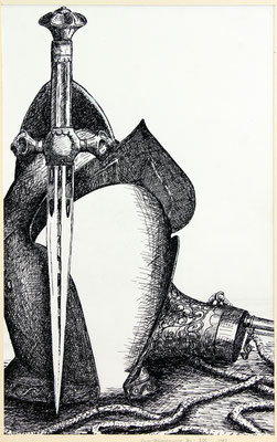 Germanisches Museum, Tusche / 1982 