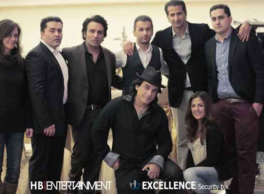 Ehsan Aman Europe Tour 2013. Band & HB Entertainment Crew