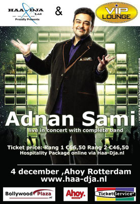 Adnan Sami Concert Ahoy Rotterdam