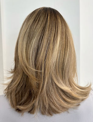 Balayage inklusive Farbveredlung - Friseursalon Cottbus Hair & Beauty Stylist Jacqueline Grawunder