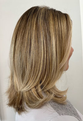 Balayage inklusive Farbveredlung - Friseursalon Cottbus Hair & Beauty Stylist Jacqueline Grawunder
