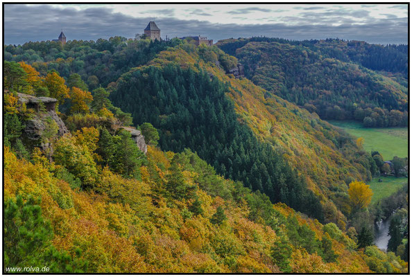 Burg Nideggen#Herbst#Feslenpassage