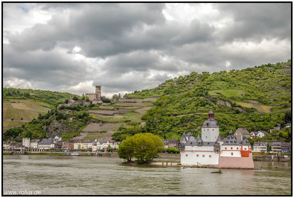 Pfalz Grafenstein#Burg Gutenfels#Rhein#Kaub