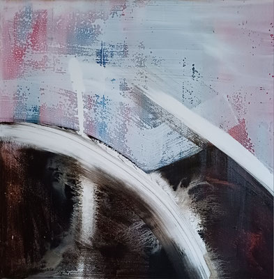 EISBLUMEN, 60/60 cm, ACRYL/LW