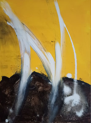 WÄRMENDE SONNE, 60/80 cm, ACRYL/LW