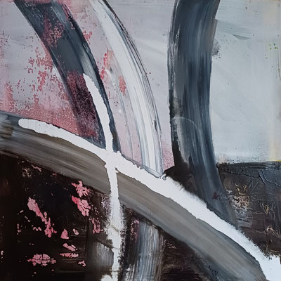 FRÜHLINGSRUFE, 60/60 cm, ACRYL/LW