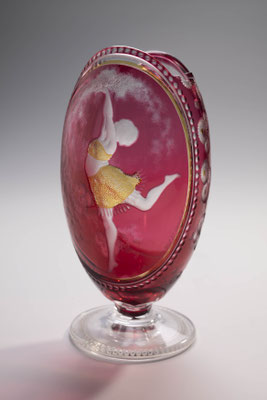 Charles Gaffart, vase "Danseuse"
