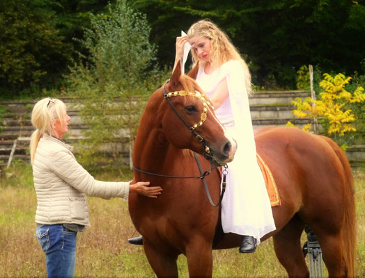 My great camera woman Kirsten Arians