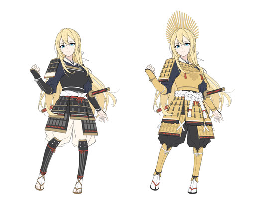 2025/03　ボイスドラマ作品「戦国繚乱美少女伝」　キャラクターデザイン