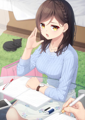 2019/12 pixivオリジナル企画「年下彼女/年上彼女イラストコンテスト」pixiv賞作品