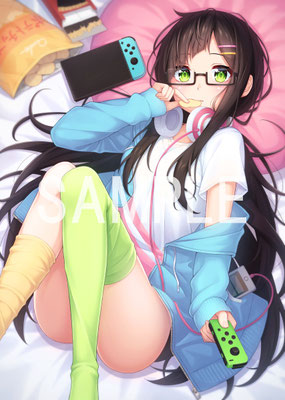 2019/10 株式会社虎の穴様 テーマ別イラスト画集「GO MY WAY -有閑×少女-」