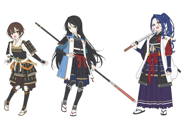 2025/03　ボイスドラマ作品「戦国繚乱美少女伝」　キャラクターデザイン