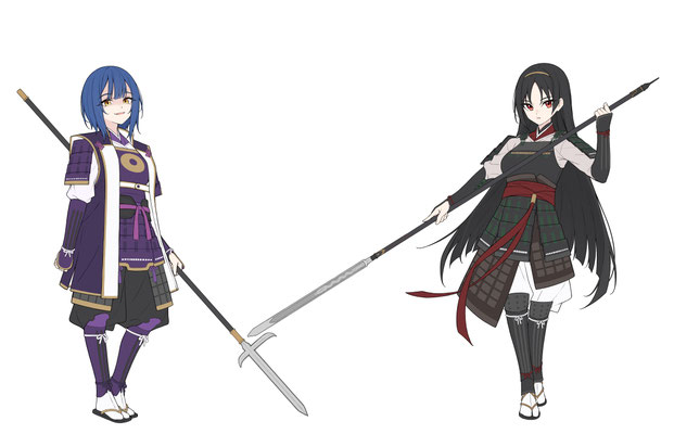 2025/03　ボイスドラマ作品「戦国繚乱美少女伝」　キャラクターデザイン