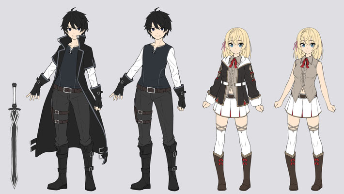 2020/05　BKブックス様「ダンジョンマスターのメイクマネー」キャラクターデザイン
