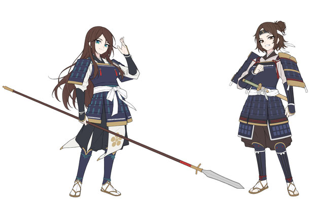 2025/03　ボイスドラマ作品「戦国繚乱美少女伝」　キャラクターデザイン