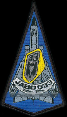 Jagdbombergeschwader 33, Büchel, Tornado, Triangle, Jabo G 33 Cochem / Mosel (blue/yellow)