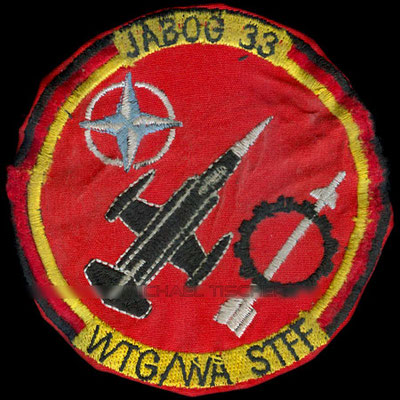 Jagdbombergeschwader 33, Büchel, Wartungs- & Waffenstaffel, Jabog 33, WtG/WA STFF F-104