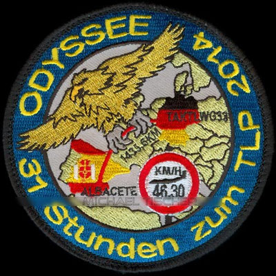 Taktisches Luftwaffengeschwader 33, Büchel, TLP, Odysee 2014, 31 Stunden zum TLP. Albacete, Spain