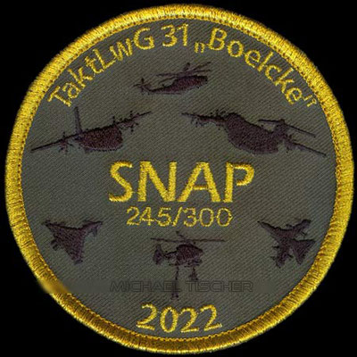 #luftwaffe #SNAP #nörvenich #eurofighter #tornado #taktlwg #33 #31 #patch #2022