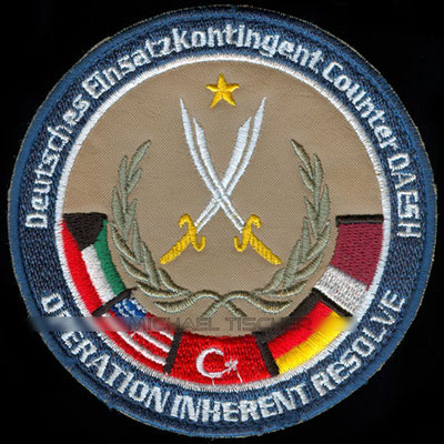 Taktisches Luftwaffengeschwader 33, Incirlik, Operation Counter Daesh, Stern steht für General als Kontingentsführer
