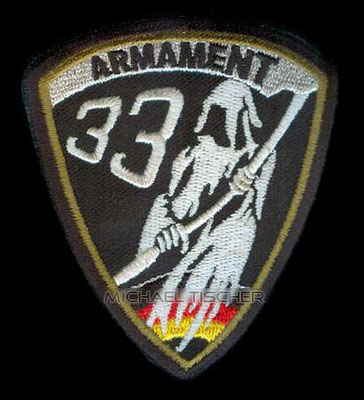 Taktisches Luftwaffengeschwader 33, Wartungs- u. Waffenstaffel, Armament